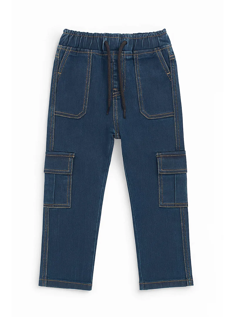 Boys Cargo Jeans – Soft Denim with Multiple Pockets - Image 3