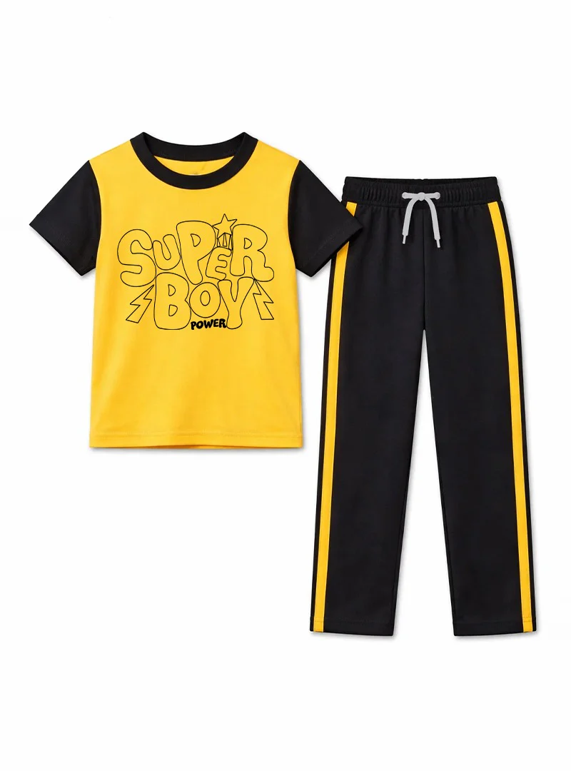 Shop Trendy Boy's Summer Clothing Sets Online in Pakistan